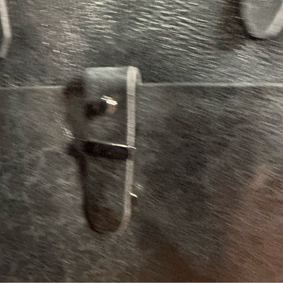 New Botkier Black Leather studded hobo tote with Botkier pouch - Picture 4 of 16